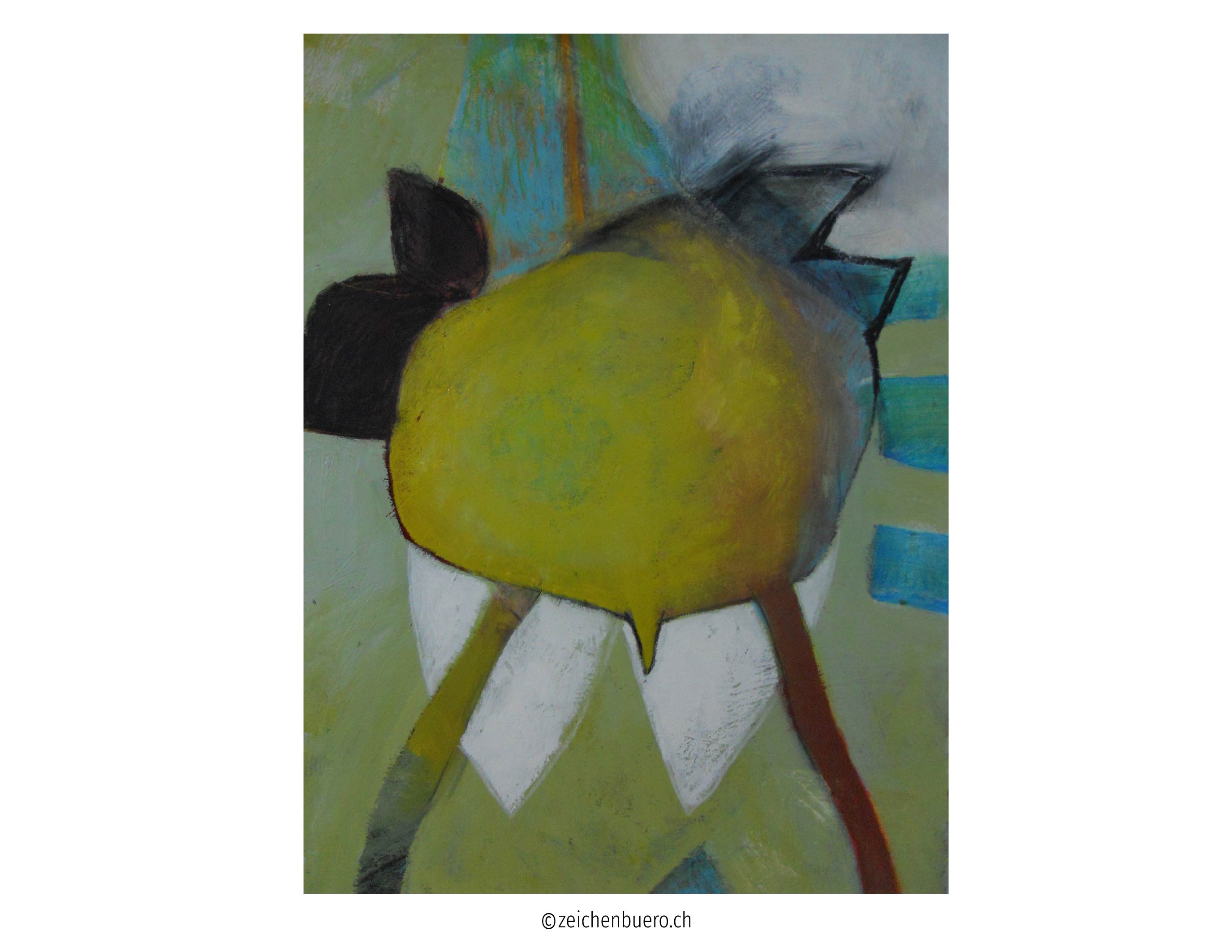 Weg über dem Nebelmeer